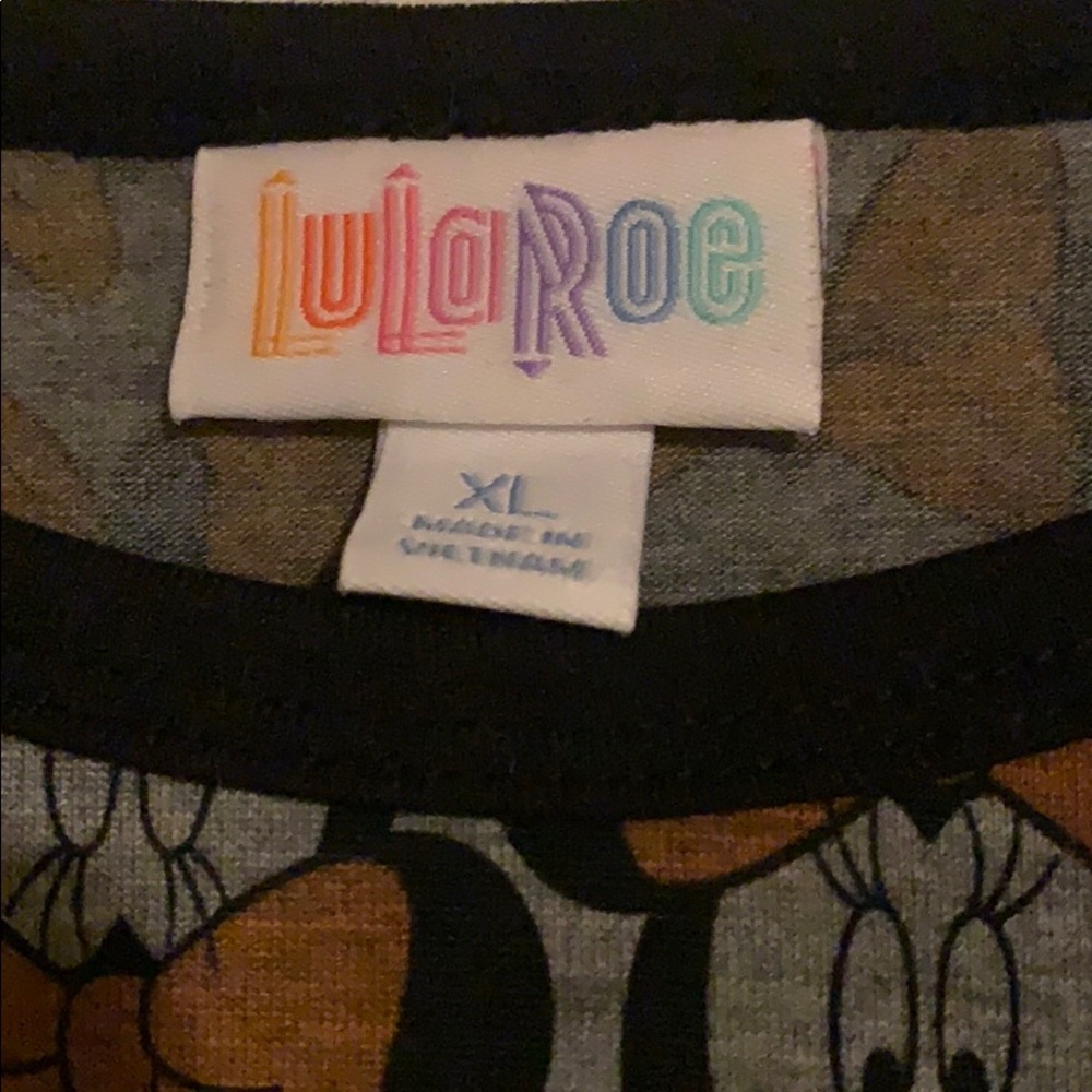 LuLaRoe XL Minnie Mouse Randy - Picture 3 of 4